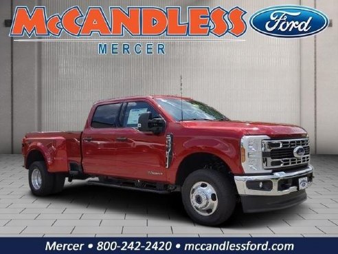 2024 Ford F-350SD XLT Rapid Red Metallic Tinted Clearcoat, Mercer, PA