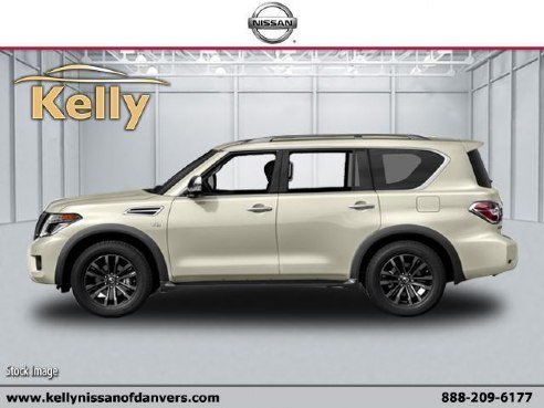 2018 Nissan Armada Platinum Pearl White, Beverly, MA