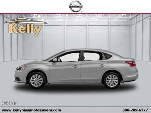 2018 Nissan Sentra SV Brilliant Silver, Beverly, MA