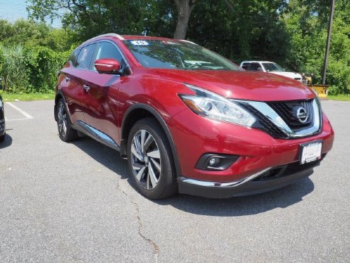 2015 Nissan Murano AWD 4dr Platinum Cayenne Red Metallic, Beverly, MA