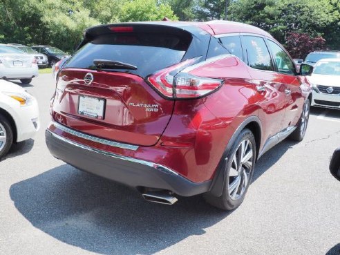 2015 Nissan Murano AWD 4dr Platinum Cayenne Red Metallic, Beverly, MA