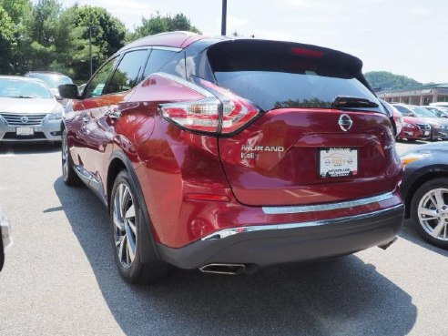 2015 Nissan Murano AWD 4dr Platinum Cayenne Red Metallic, Beverly, MA