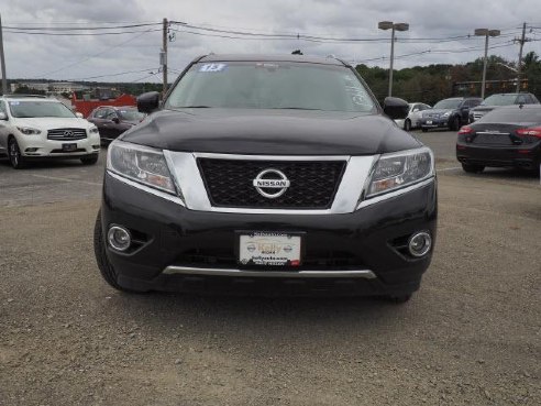 2015 Nissan Pathfinder 4WD 4dr Platinum Magnetic Black, Beverly, MA