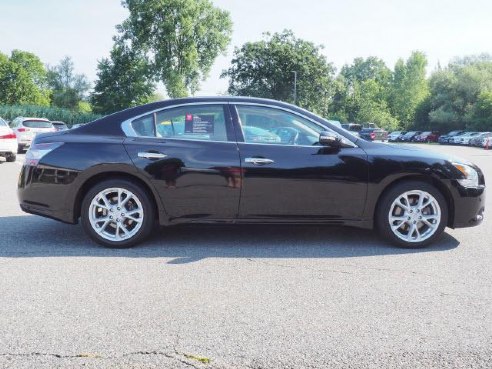 2014 Nissan Maxima 4dr Sdn 3.5 SV w/Premium Pkg Super Black, Beverly, MA