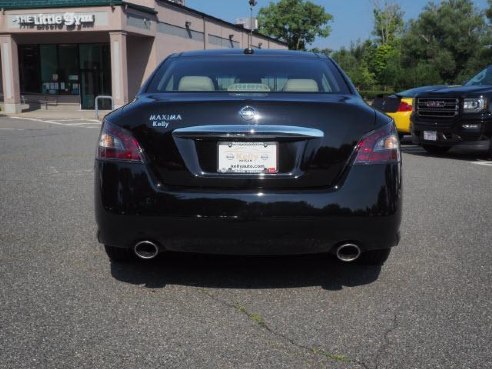 2014 Nissan Maxima 4dr Sdn 3.5 SV w/Premium Pkg Super Black, Beverly, MA