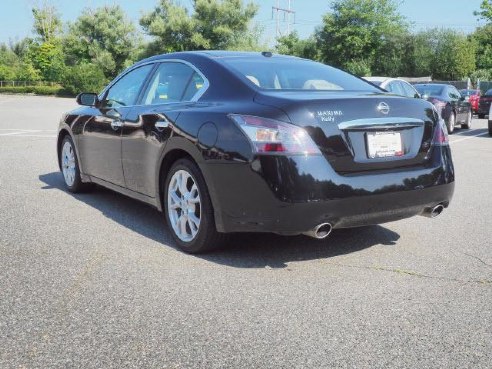 2014 Nissan Maxima 4dr Sdn 3.5 SV w/Premium Pkg Super Black, Beverly, MA