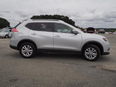 2016 Nissan Rogue AWD 4dr SV Brilliant Silver, Beverly, MA