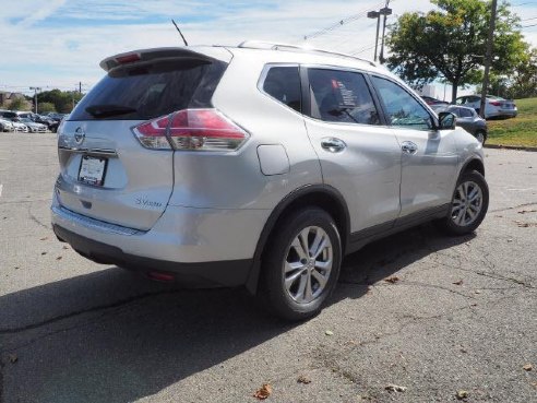 2015 Nissan Rogue AWD 4dr SV Brilliant Silver, Beverly, MA