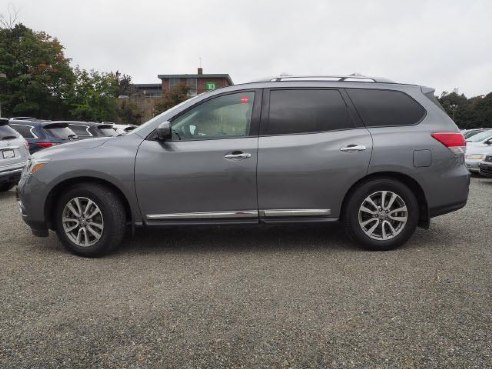 2015 Nissan Pathfinder 4WD 4dr SL Gun Metallic, Beverly, MA