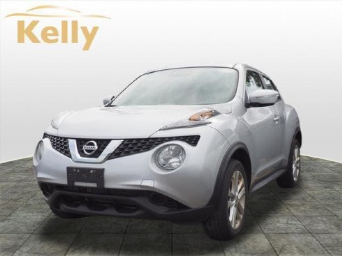 2015 Nissan JUKE 5dr Wgn CVT S AWD Brilliant Silver, Beverly, MA