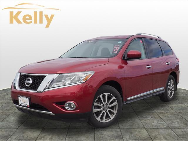 2015 Nissan Pathfinder 4WD 4dr SL Cayenne Red, Beverly, MA