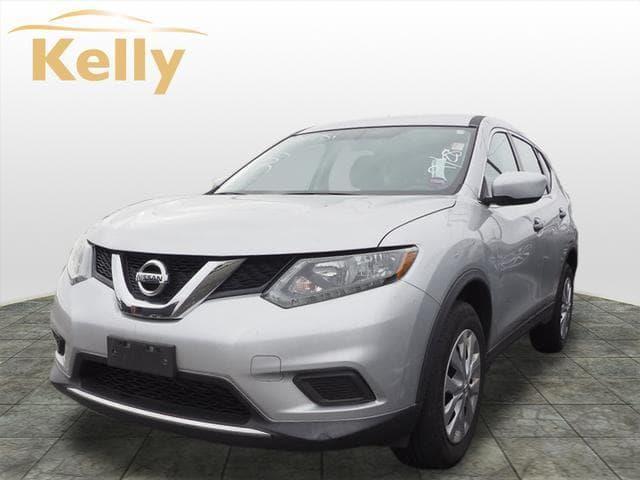 2016 Nissan Rogue AWD 4dr S Brilliant Silver, Beverly, MA