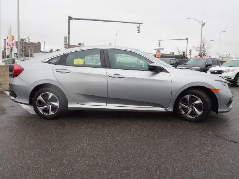 2019 Honda Civic LX CVT Lunar Silver Metallic, Lynn, MA