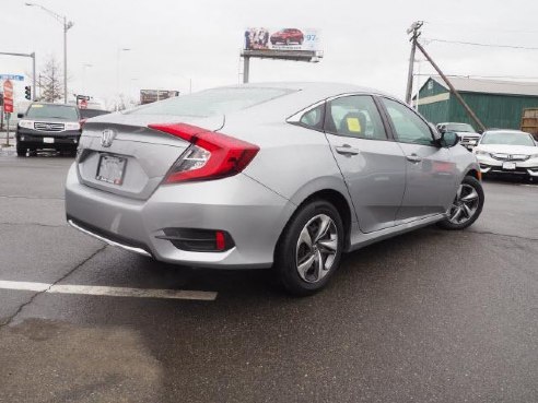 2019 Honda Civic LX CVT Lunar Silver Metallic, Lynn, MA