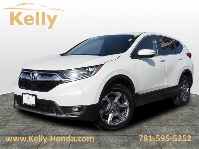 2019 Honda CR-V EX-L AWD Platinum White Pearl, Lynn, MA