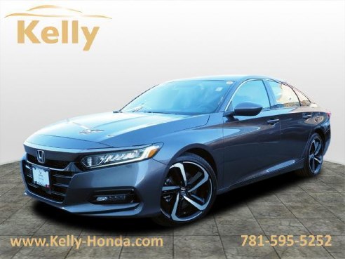 2018 Honda Accord Sport 1.5T CVT Modern Steel Metallic, Lynn, MA