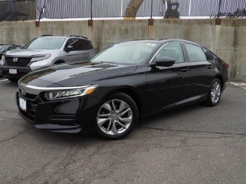 2018 Honda Accord LX 1.5T CVT Crystal Black Pearl, Lynn, MA