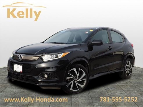 2019 Honda HR-V Sport AWD CVT Crystal Black Pearl, Lynn, MA