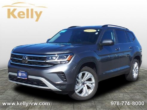 2022 Volkswagen Atlas 4MOTION Platinum Gray Metallic, DANVERS, MA