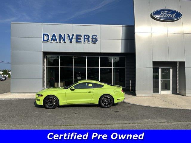 2020 Ford Mustang EcoBoost Premium Grabber Lime, Danvers, MA