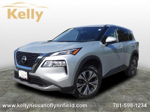 2021 Nissan Rogue AWD Brilliant Silver Metallic, LYNNFIELD, MA