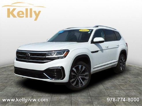 2022 Volkswagen Atlas 4MOTION Pure White, DANVERS, MA