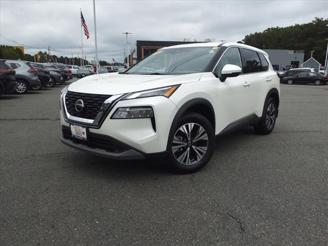 2021 Nissan Rogue AWD PEARL WHITE TRI, LYNNFIELD, MA