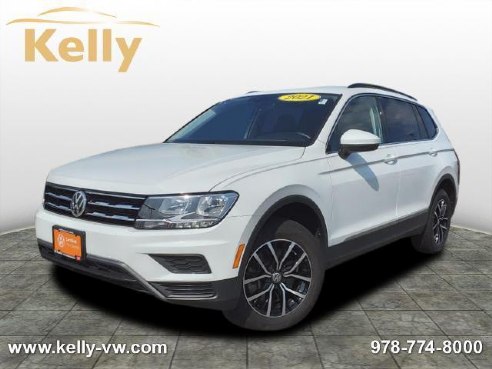 2021 Volkswagen Tiguan 2.0T 4MOTION PURE WHITE, DANVERS, MA