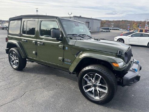 2024 Jeep Wrangler 4xe Sport S Sarge Green Clearcoat, Hermitage, PA