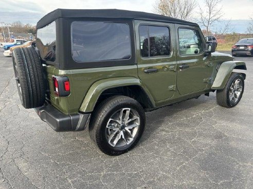 2024 Jeep Wrangler 4xe Sport S Sarge Green Clearcoat, Hermitage, PA