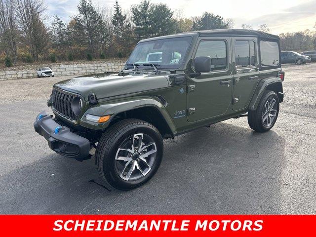 2024 Jeep Wrangler 4xe Sport S Sarge Green Clearcoat, Hermitage, PA