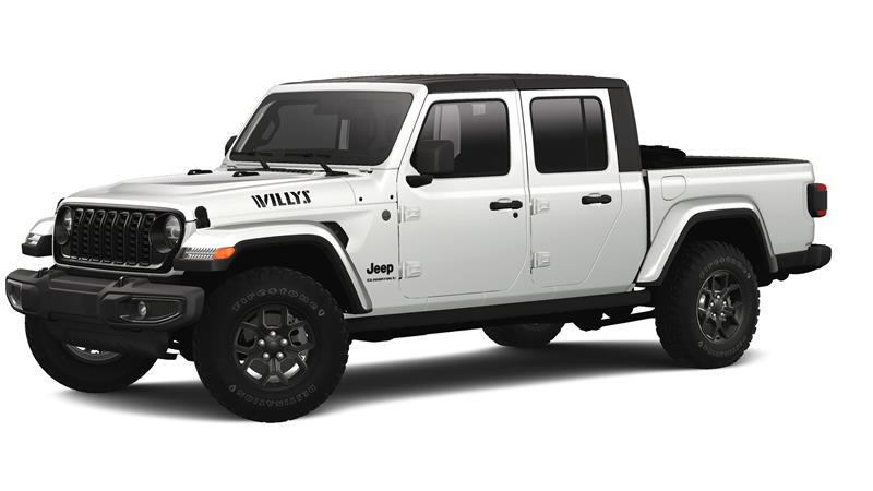 2024 Jeep Gladiator WILLYS 4X4 Bright White, Lynnfield, MA