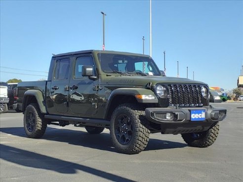 2023 Jeep Gladiator Willys Dk. Green, Burnet, TX