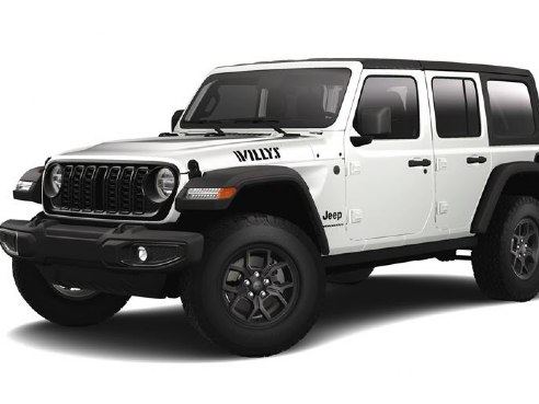 2024 Jeep Wrangler 4-DOOR WILLYS Bright White, Lynnfield, MA