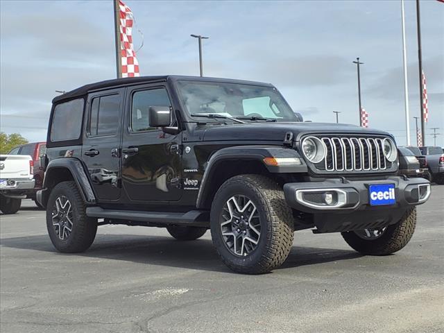 2024 Jeep Wrangler Sahara Black, Burnet, TX