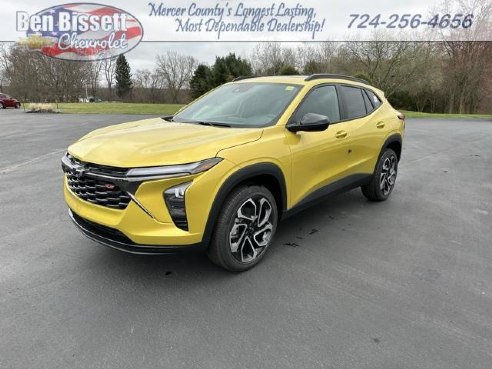 2024 Chevrolet Trax 2RS Yellow, Mercer, PA