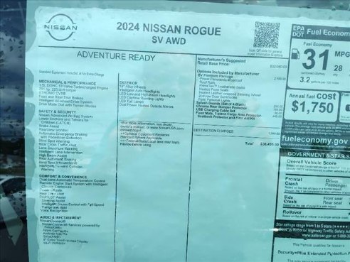 2024 Nissan Rogue SV , Johnstown, PA