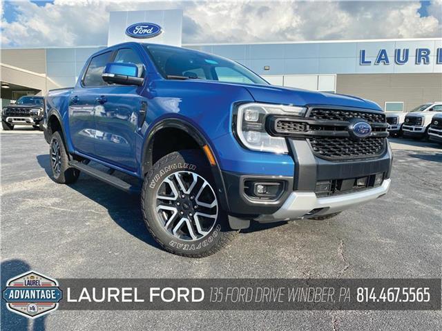 2024 Ford Ranger Lariat 4x4 SuperCrew 5 ft. box 128.7 in. WB VELOCITY BLUE, Windber, PA