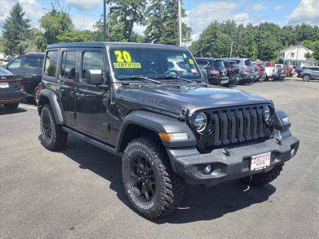 2020 Jeep Wrangler Willys , Concord, NH