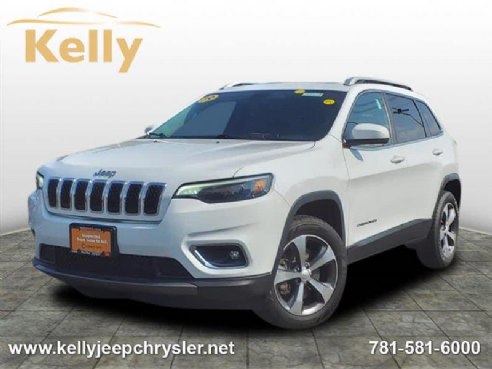 2019 Jeep Cherokee Limited Bright White Clearcoat, Lynnfield, MA