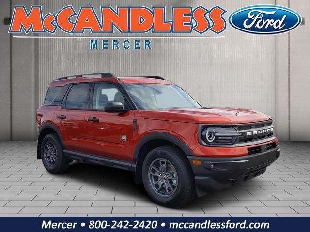 2024 Ford Bronco Sport Big Bend Hot Pepper Red Metallic Tinted Clearcoat, Mercer, PA