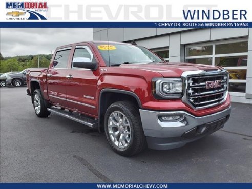 2018 GMC Sierra 1500 SLT Dk. Red, Windber, PA