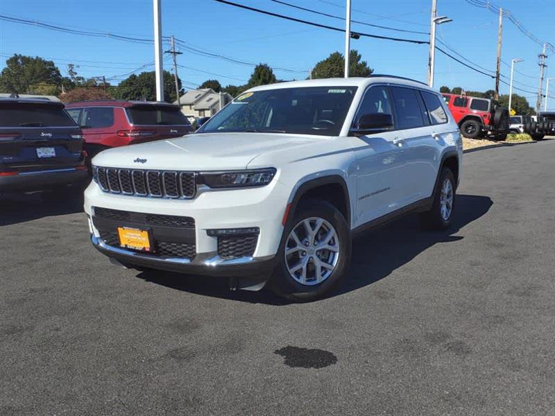 2021 Jeep Grand Cherokee L Limited Bright White Clearcoat, Lynnfield, MA