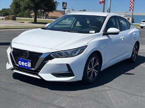 2021 Nissan Sentra SV White, Burnet, TX