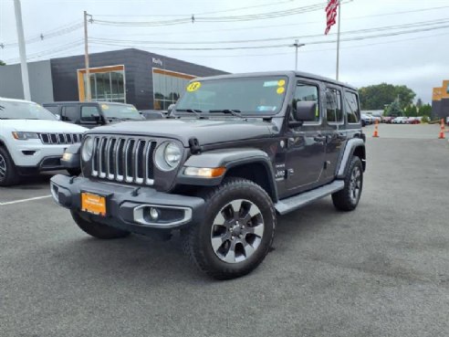 2018 Jeep Wrangler Sahara Granite Crystal Metallic Clearcoat, Lynnfield, MA