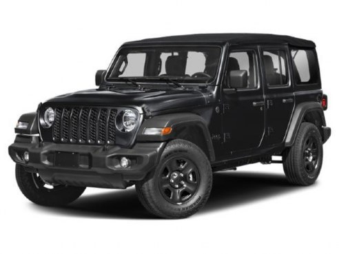 2024 Jeep Wrangler 4-DOOR SPORT S Black, Lynnfield, MA