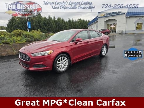 2014 Ford Fusion SE Red, Mercer, PA